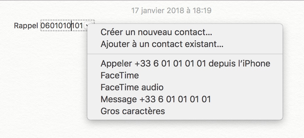 macos appels depuis iphone 2