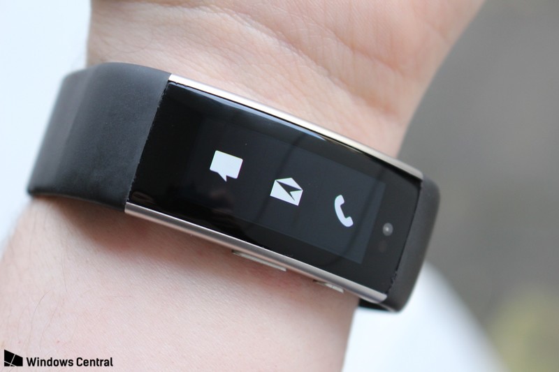 microsoft band 3 front