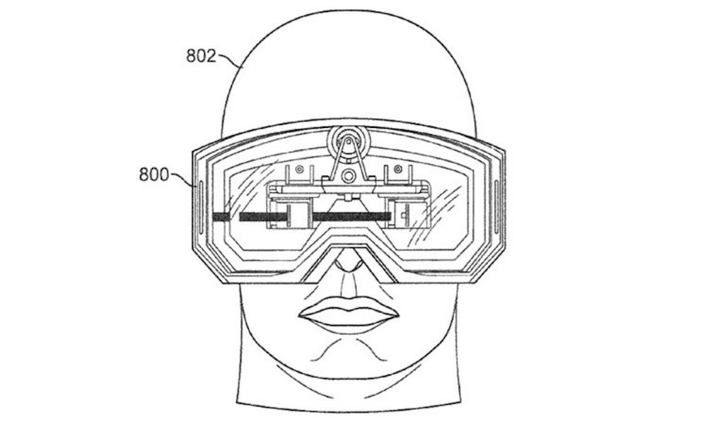 AR VR Apple Headset patent