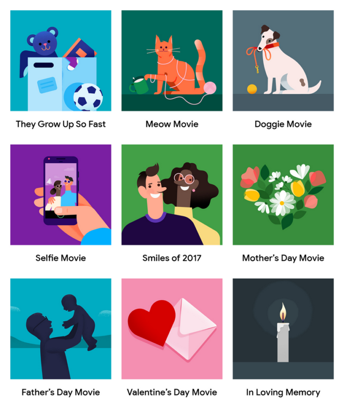 Google Photos transforme vos photos en films thématiques sur demande
