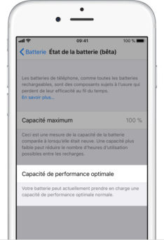 ios11 iphone6 settings battery health normal