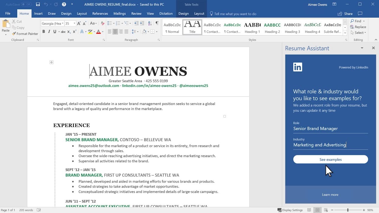LinkedIn et Microsoft facilitent plus que jamais la création d’un CV