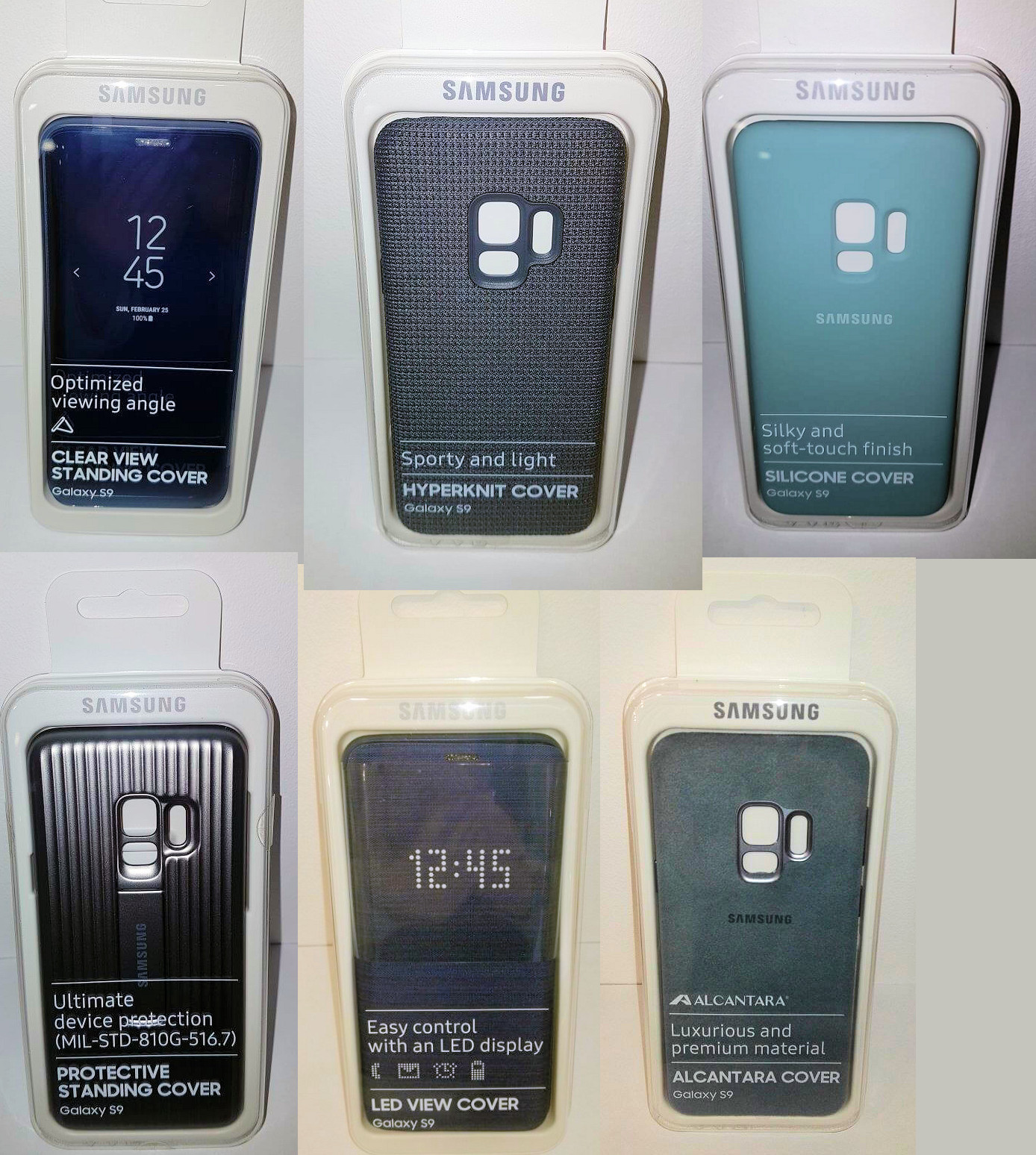 samsung galaxy s9 official cases