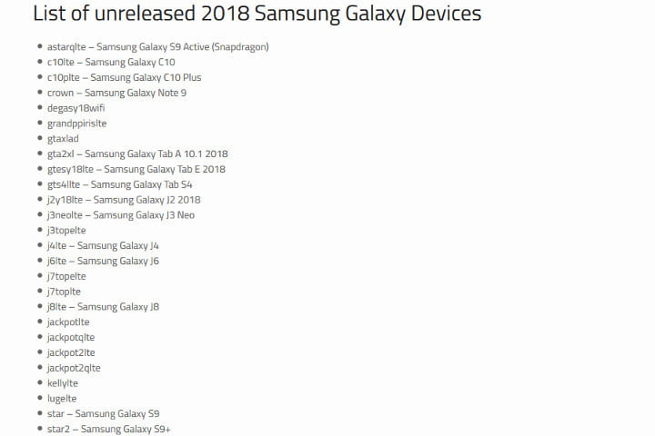 xda developers samsung galaxy devices 2018