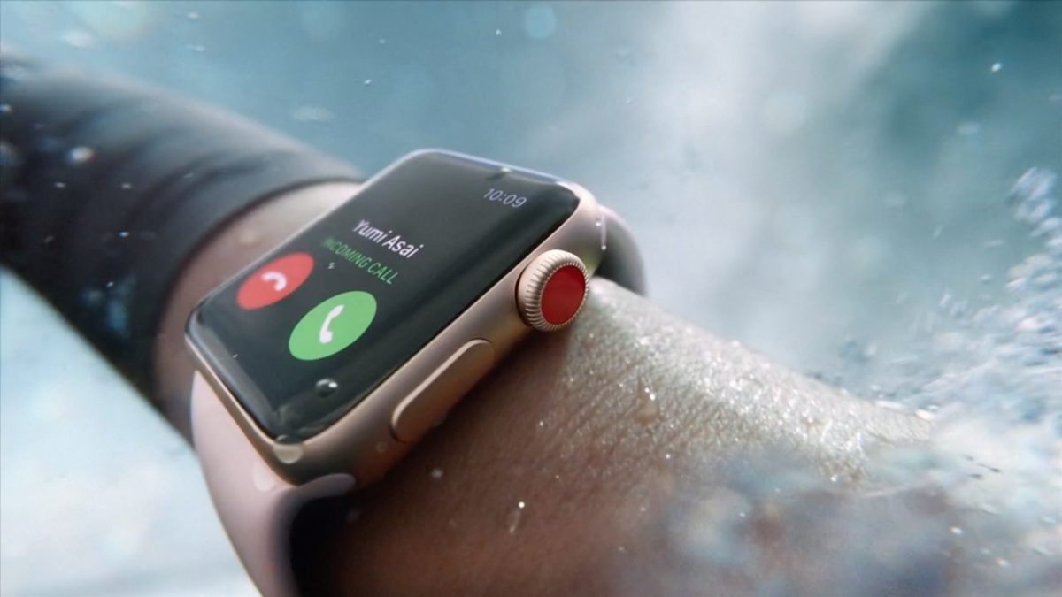 Apple Watch Series 3 Eau