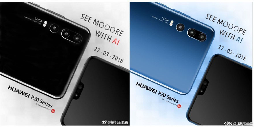 Huawei P20 serie Mooore AI