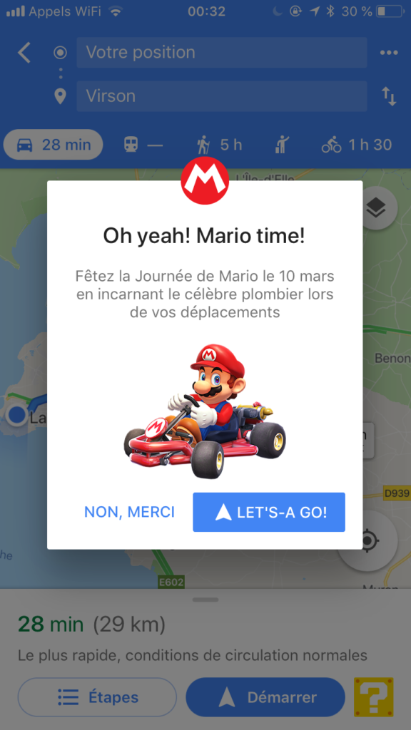Mario Kart envahit Google Maps dès aujourd'hui sur iOS et Android 33 IMG 6507