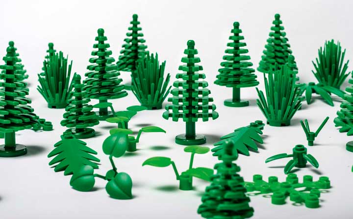 LEGO botanical elements web