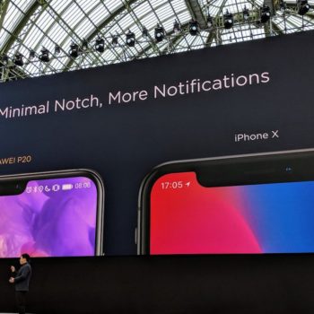 Notch Huawei vs iPhone