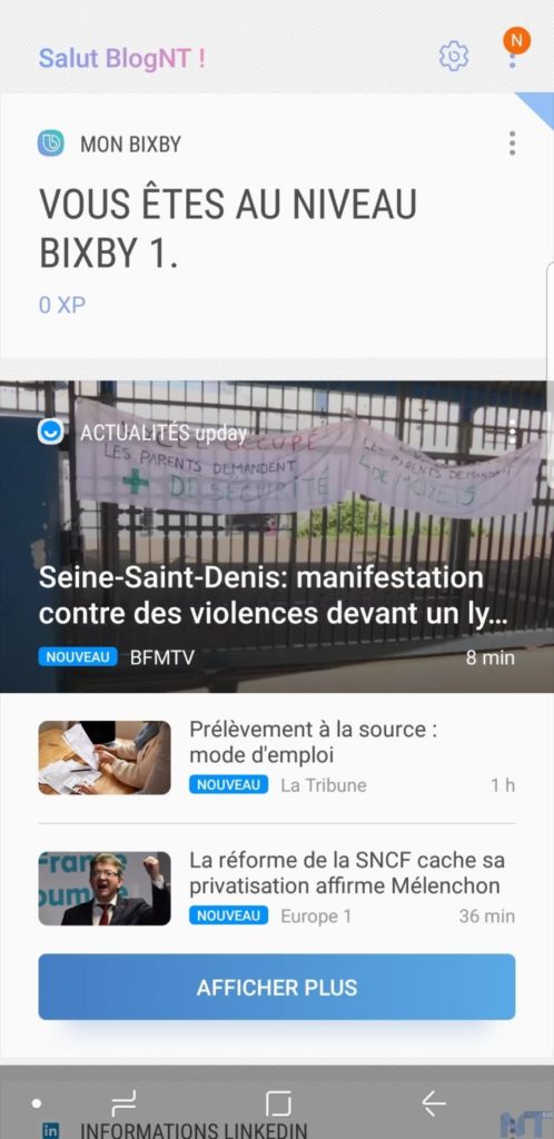 Test du Galaxy S9 : là où le S8 était génial, le S9 est très bien 40 Samsung Galaxy S9 Screenshot 08
