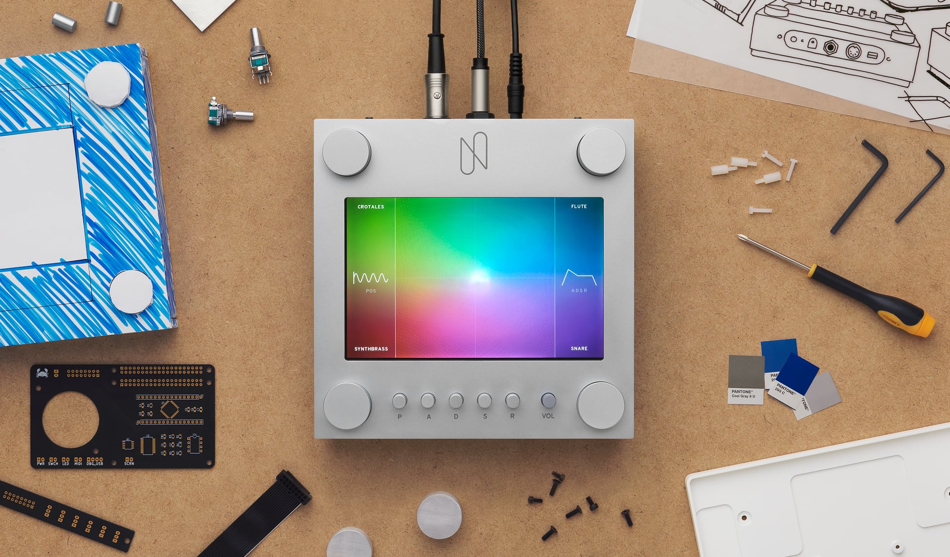 NSynth Super de Google est un synthé à écran tactile doté d’une IA