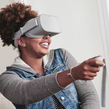 oculus go wearing