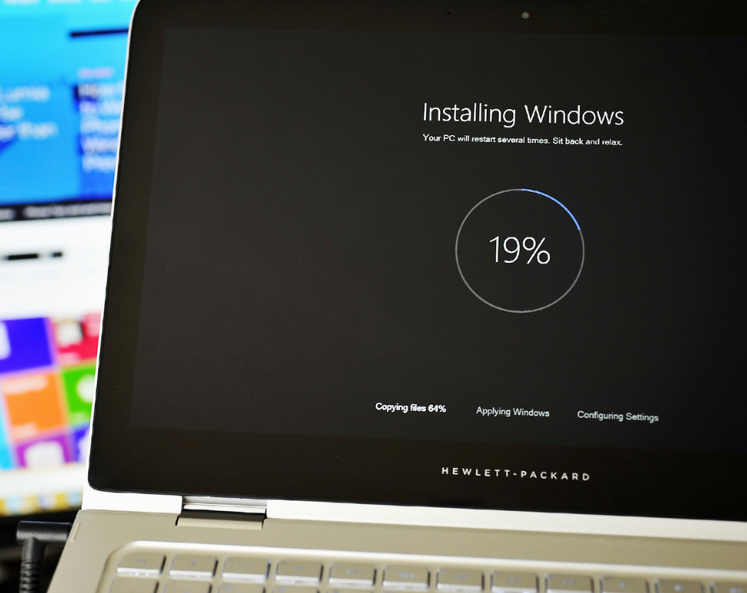 windows 10 install setup