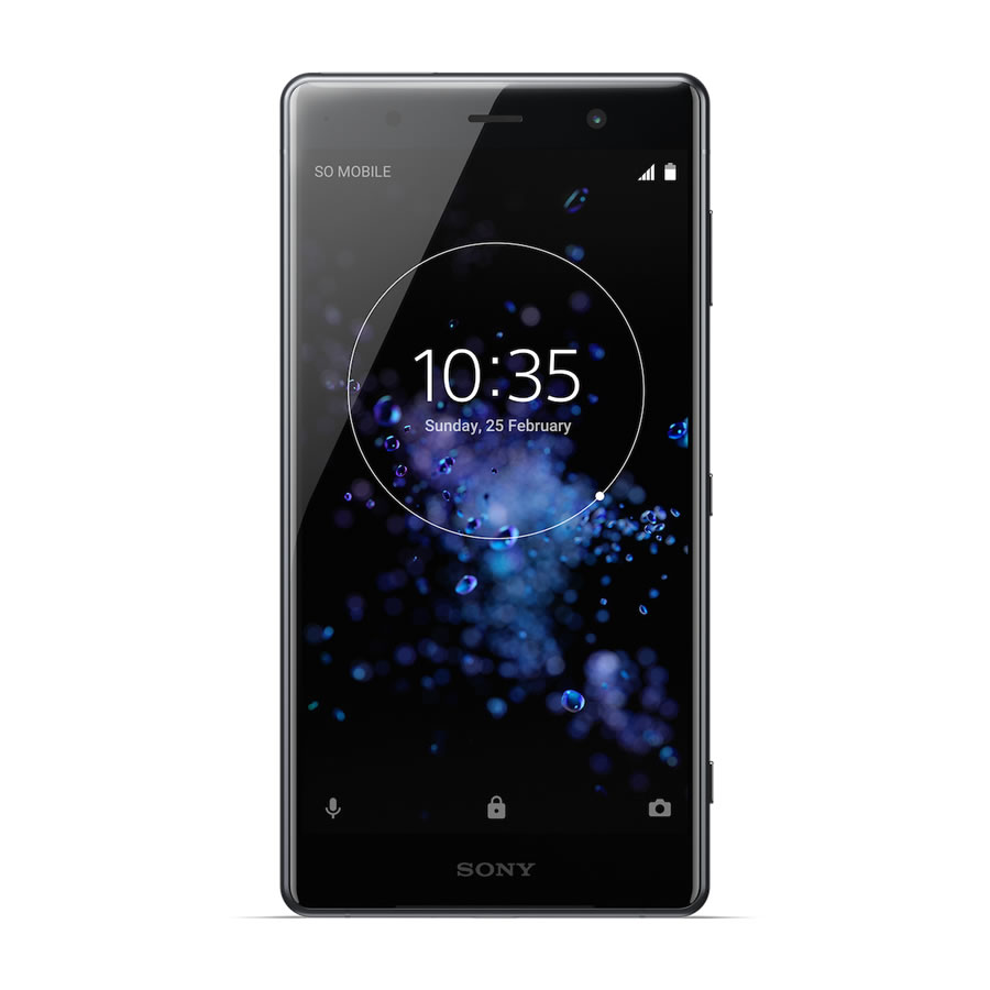05 Xperia XZ2 Premium front chrome black