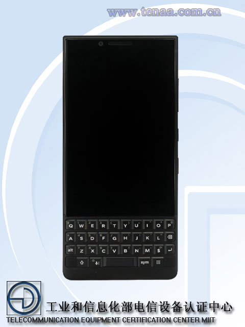 Le BlackBerry KEYtwo « Athena » fait son apparition à la TENAA 51 18021396 z