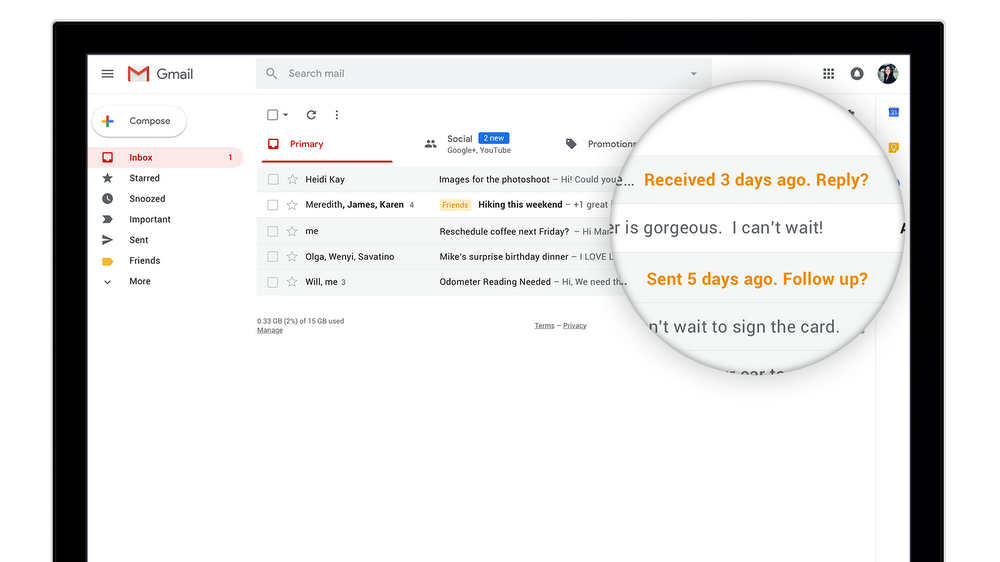 Gmail Snooze