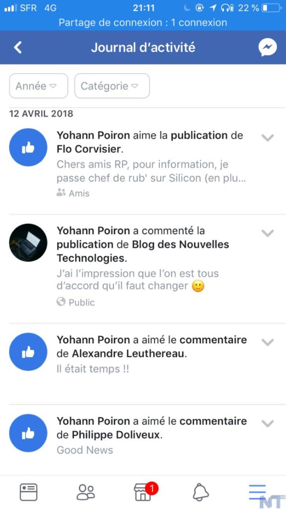 Comment effacer votre historique de recherche Facebook ? 54 IMG 6752 resultat