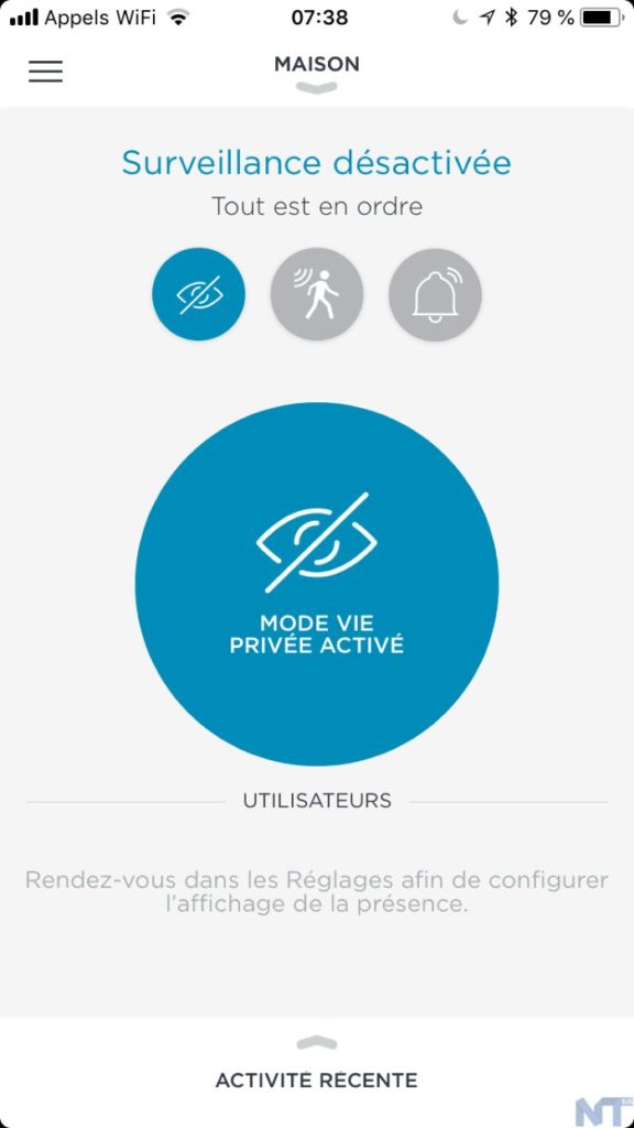 Test de la Somfy One+ : une sécurité intelligente au-delà de la caméra 53 Somfy One Screen 15