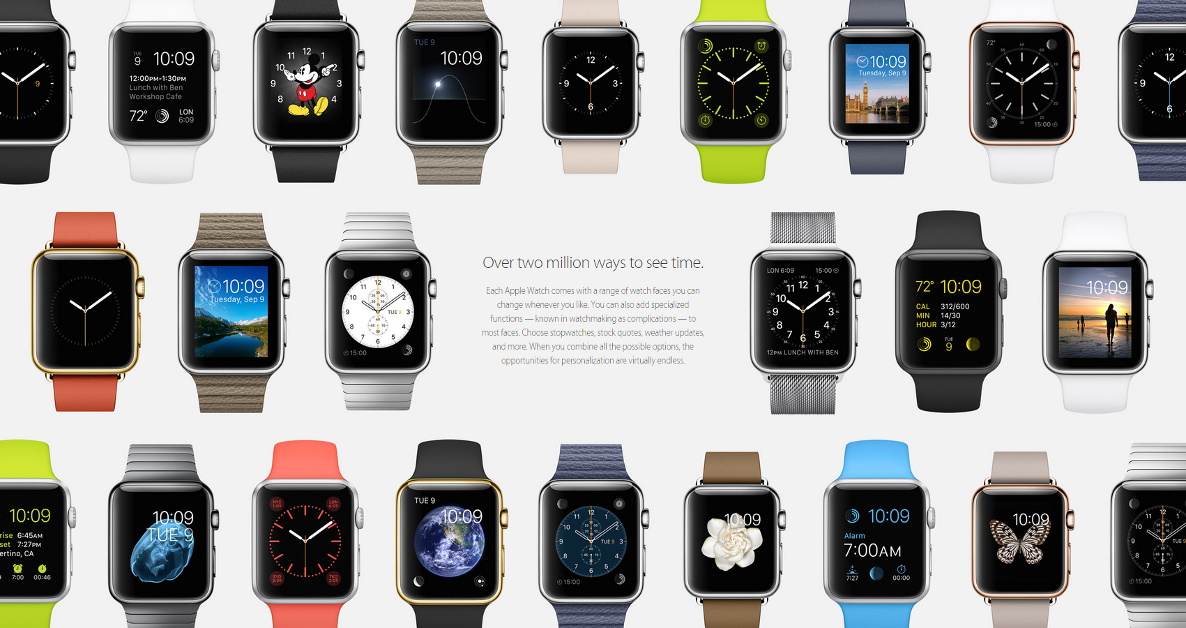 Unparalleled beauty in watchfaces live animated