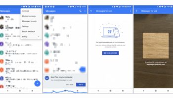 android messages pour web bientot pret