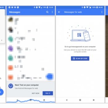 android messages pour web bientot pret