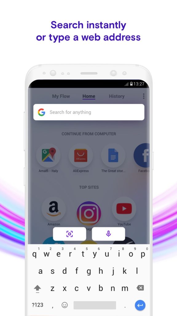 Opera vient de lancer Opera Touch sur Android 51 com opera touch 1