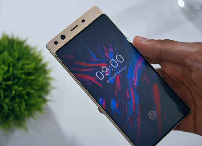 Doogee Mix 4 : un prototype cache la caméra avec un écran coulissant