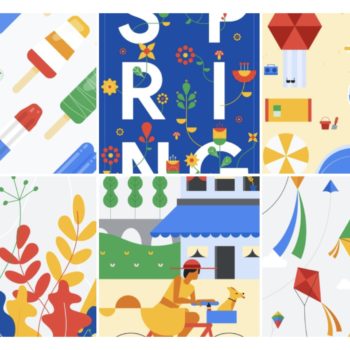 google fait allusion android popsicle dans fonds ecran