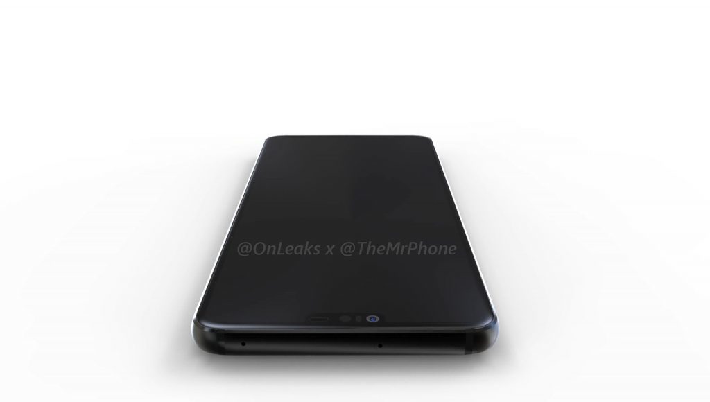 LG G7 : un lancement fin avril, et une conception analogue à l'iPhone X 54 lg g7 rendus montrent encoche est envisagee 1