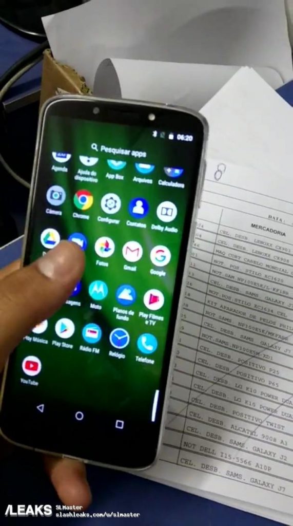 Moto G6 : cette vidéo révèle la conception avant le lancement le 19 avril 56 moto g6 play 3