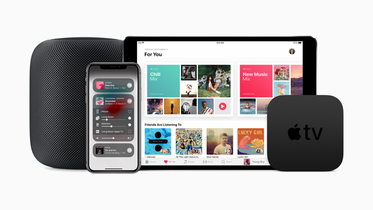 Apple iOS 11.4 supports new HomePod music control 05292018