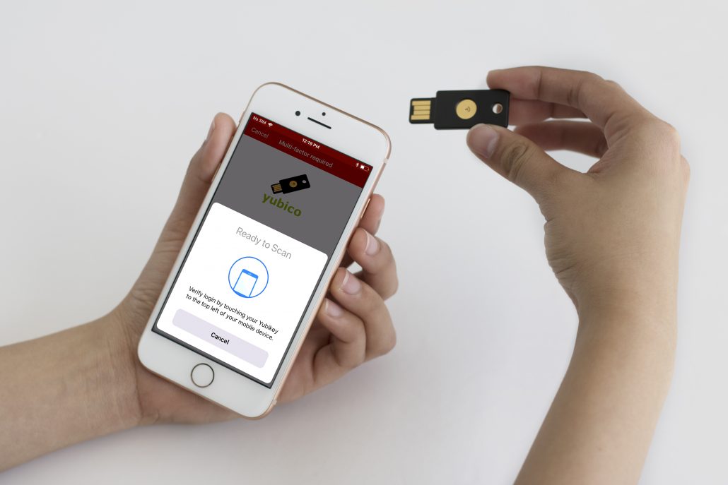YubiKey NEO apporte la sécurité matérielle 2FA à iOS