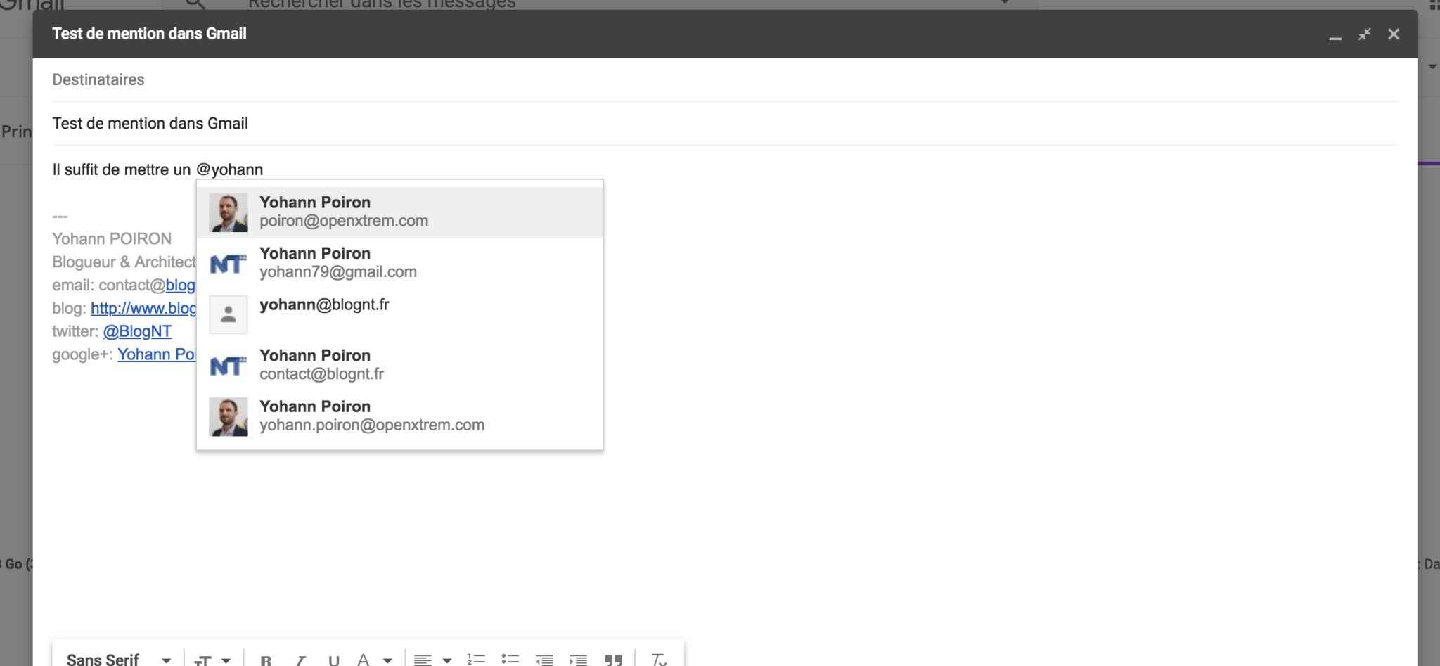 Comment mentionner (@) des personnes dans Gmail ? 49 comment mentionner personnes gmail 1