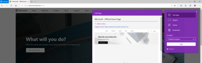 Windows 10 April 2018 Update inclut de nouvelles fonctionnalités pour les extensions de Edge