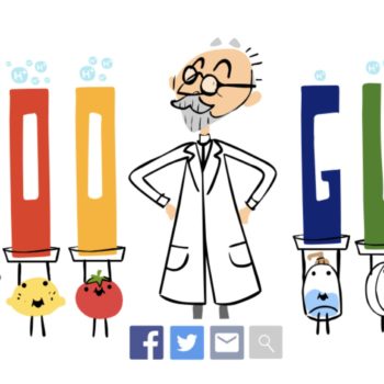 s p l sorensen revolutionnaire chimiste danois doodle 1