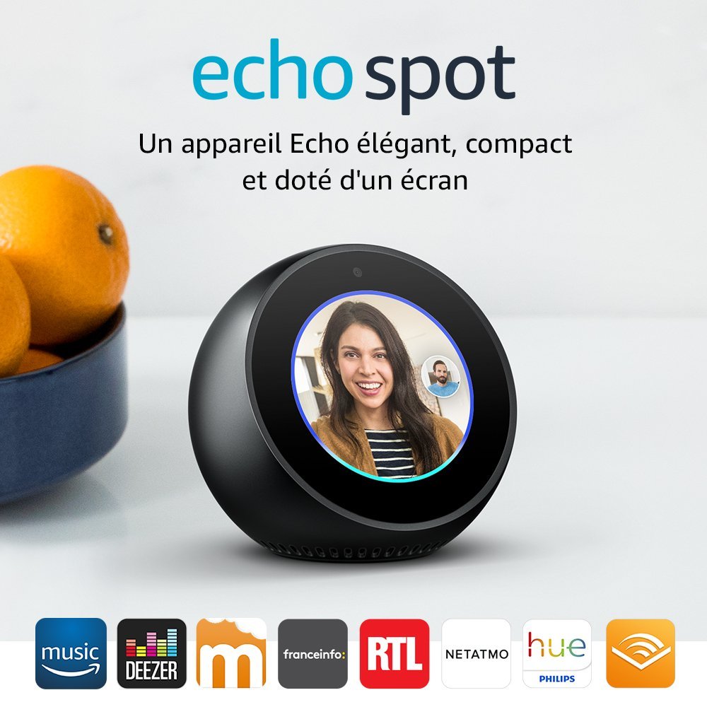Amazon lance Alexa et ses Echo, Echo Dot et Echo Spot en France 53 61yT5LMEbTL. SL1000