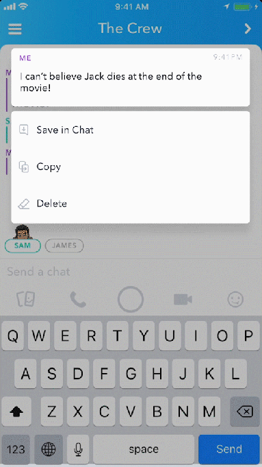 Delete Messages in Chat
