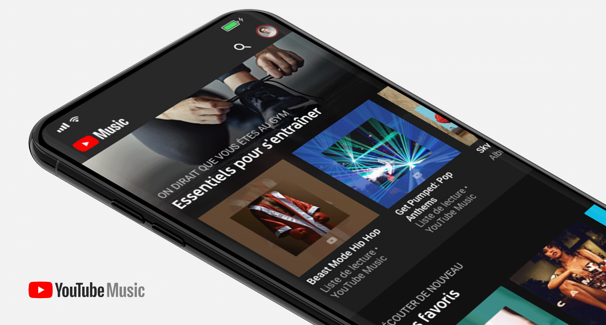 YouTube Music : le service de musique en streaming arrive en France