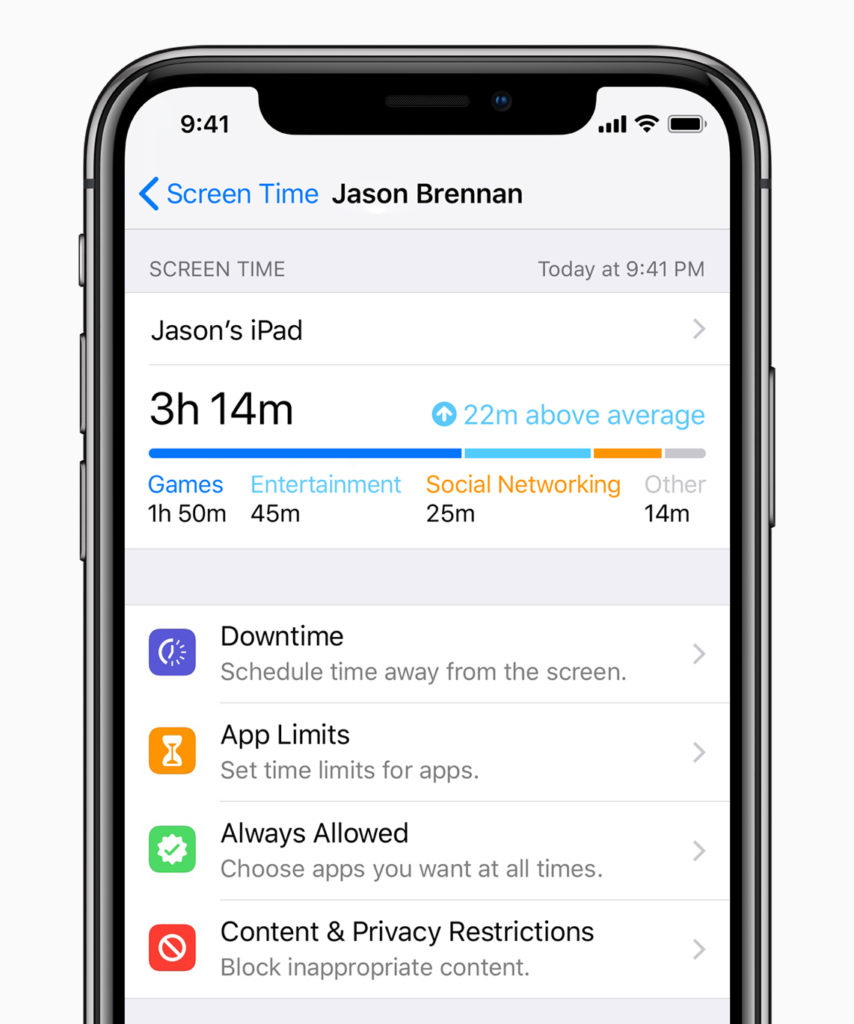 iOS 12 : un ensemble de fonctionnalités de « bien-être numérique » 55 ios12 screentime allowance 06042018 inline.jpg.large 2x