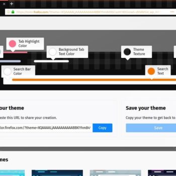 mozilla publie extensions experimentales firefox color et side view