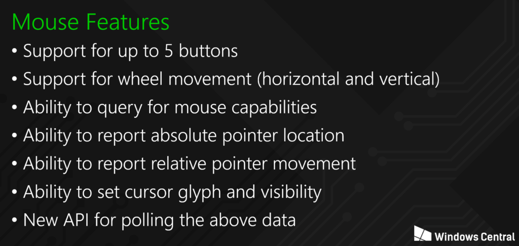 Avec Razer, Microsoft envisage le support du clavier et souris sur Xbox One 52 xbox mouse features