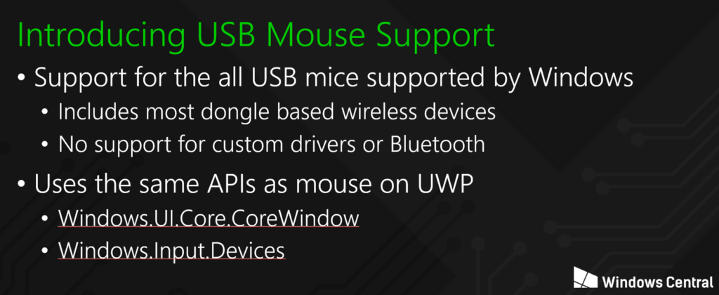 Avec Razer, Microsoft envisage le support du clavier et souris sur Xbox One 54 xbox usb mouse support