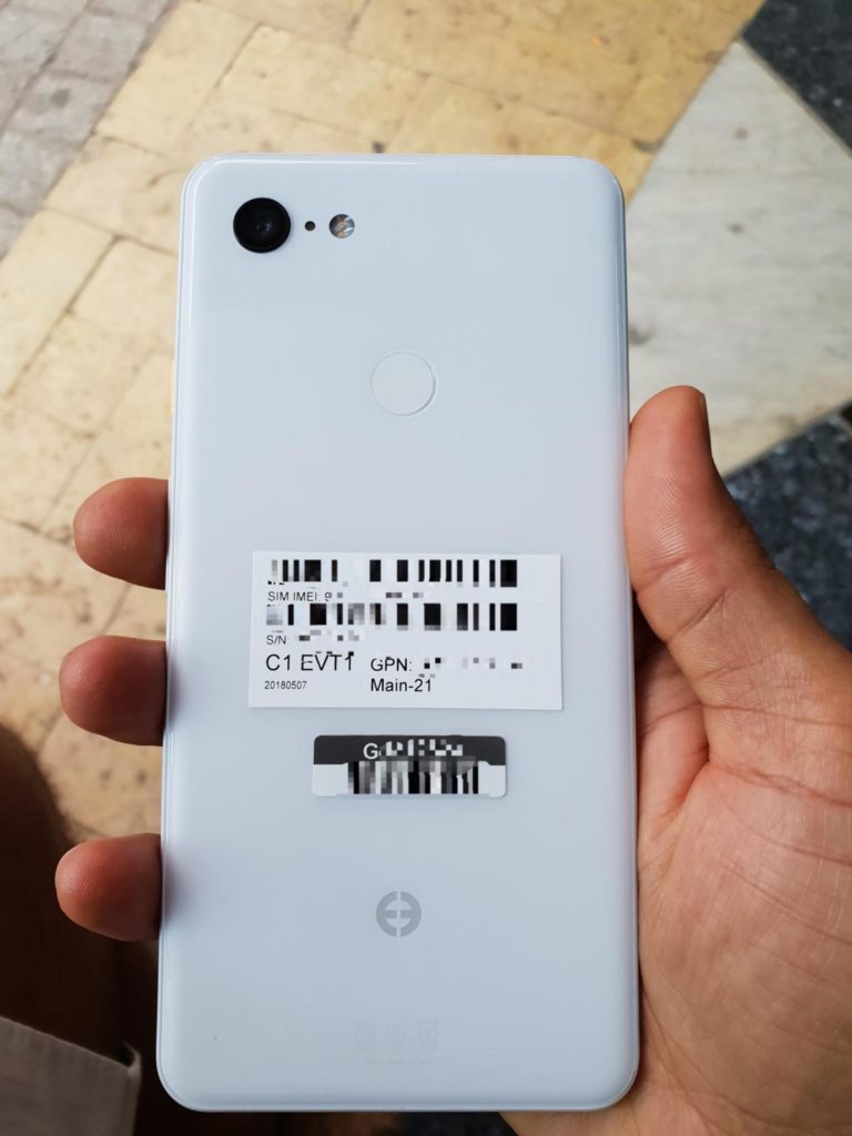 Pixel 3 XL : une fuite révèle l'option de couleur « Clearly White » 55 20180728 231805