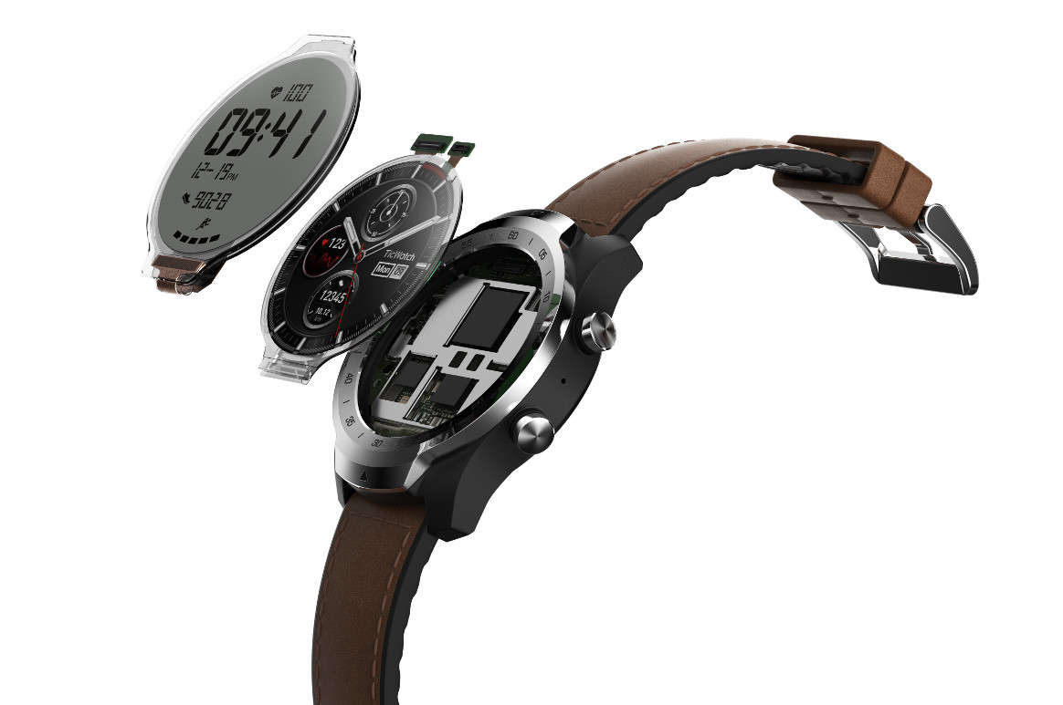Exploded view TicWatch Pro