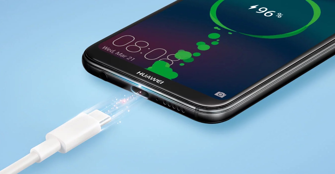 Huawei P20 Lite fast charging