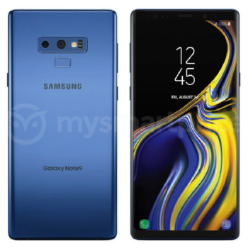 New press render reveals the Samsung Galaxy Note 9 in Deep Sea Blue