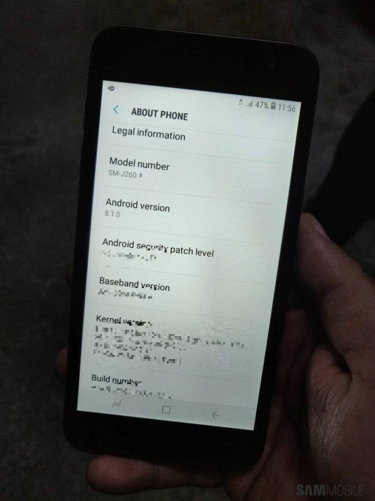 Le smartphone Android Go de Samsung repéré dans des photos 54 Samsung Android Go 13