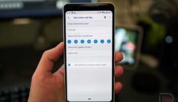 google home schedule routines