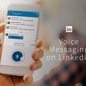 linkedin voice messaging