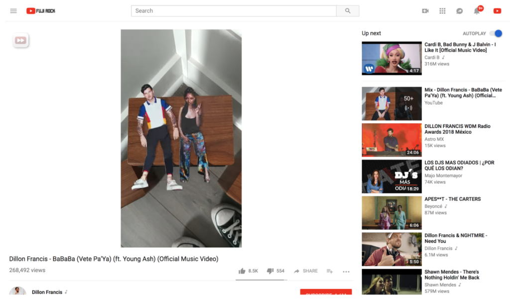 YouTube sur le Web abandonne les barres noires sur les côtés 40 unnamed